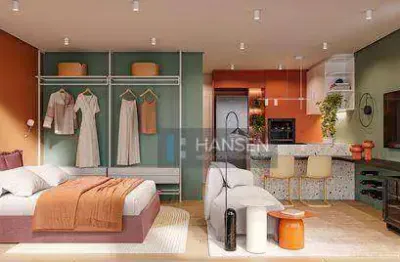 Studio à venda, 38 m² por r$ 370.000,00 - anita garibaldi - joinville/sc