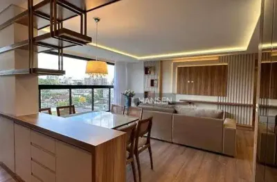 Apartamento com 3 suítes à venda, 104 m² por r$ 998.000 - anita garibaldi - joinville/sc
