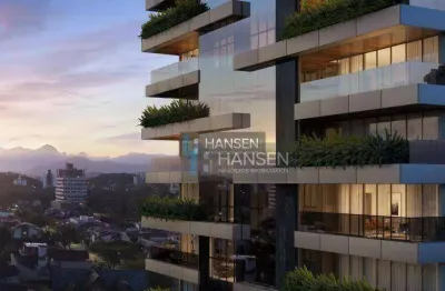 Apartamento com 4 suítes  à venda, 258 m² por r$ 3.199.000 - santo antônio - joinville/sc