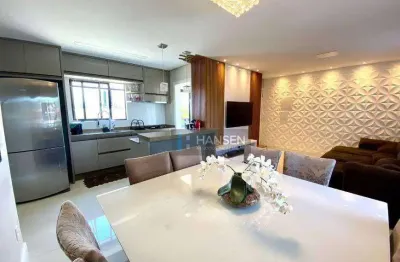 Apartamento com 1 suíte + 2  dormitórios à venda, 92 m² por r$ 850.000 - saguaçu - joinville/sc
