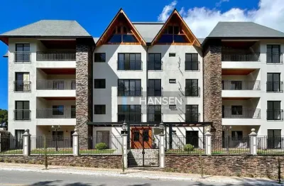 Apartamento com 1 suíte + 2  dormitórios à venda, 97 m² por r$ 910.000 - cascatas - campo alegre/sc