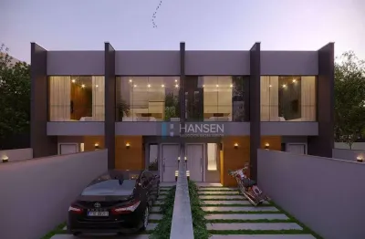 Sobrado com 2 suítes à venda, 81 m² por r$ 410.000 - vila nova - joinville/sc