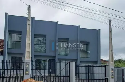 Sobrado com 2 dormitórios à venda, 63 m² por r$ 240.000,00 - itinga - araquari/sc