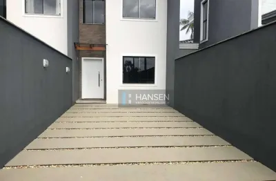 Sobrado com 1 suíte + 2  dormitórios à venda, 97 m² por r$ 600.000 - bom retiro - joinville/sc