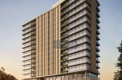 Apartamento com 4 suítes  à venda, 198 m² por r$ 2.178.000 - américa - joinville/sc