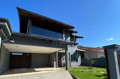 Casa com 1 suíte + 2  dormitórios à venda, 248 m² por r$ 1.450.000 - santo antônio - joinville/sc