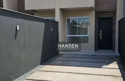 Sobrado com 2 suítes  à venda, 85 m² por r$ 420.000 - vila nova - joinville/sc