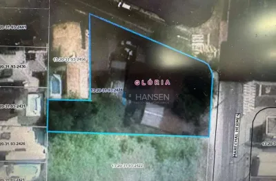 Terreno à venda, 1.623 m² por r$ 2.500.000 - glória - joinville/sc