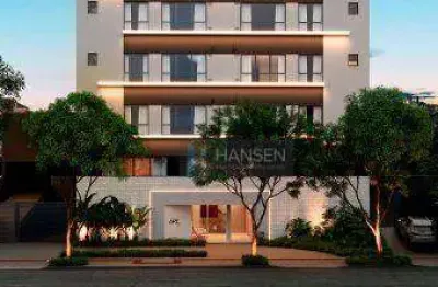 Apartamento com 1 suíte + 2  dormitórios à venda, 84 m² por r$ 747.780 - américa - joinville/sc