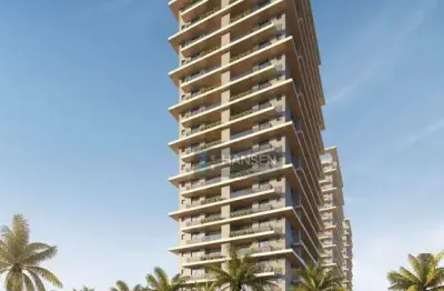 Apartamento com 1 dormitório + suíte  à venda, 60 m² por r$ 680.664 - porto belo - porto belo/sc