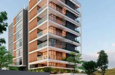 Apartamento com 1 suíte + 2 demi-suítes  à venda por r$ 1.189.796 - américa - joinville/sc