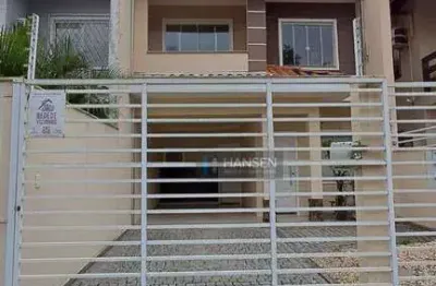 Sobrado com 1 suíte + 2  dormitórios à venda, 132 m² por r$ 670.000 - floresta - joinville/sc