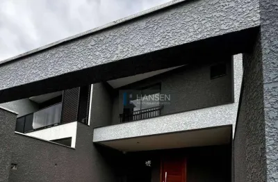 Sobrado com 1 suíte + 2 dormitórios à venda, 115 m² por r$ 710.000 - saguaçu - joinville/sc