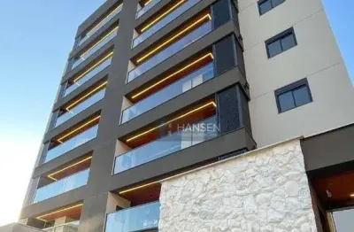 Apartamento decorado  com 1 suíte + 2  dormitórios à venda, 90 m² por r$ 1.040.000 - saguaçu - joinville/sc