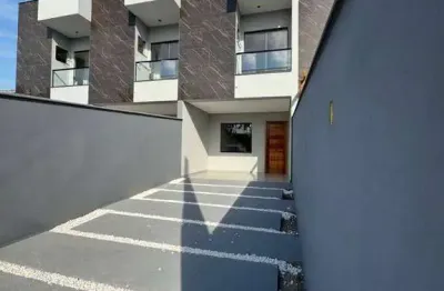 Sobrado/geminado com 2 suítes  à venda, 99 m² por r$ 530.000 - costa e silva - joinville/sc
