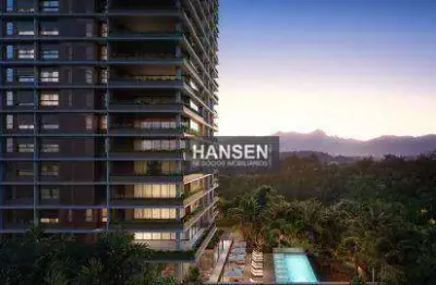 Apartamento garden com 4 suítes  à venda, 342 m² por r$ 4.168.325 - américa - joinville/sc