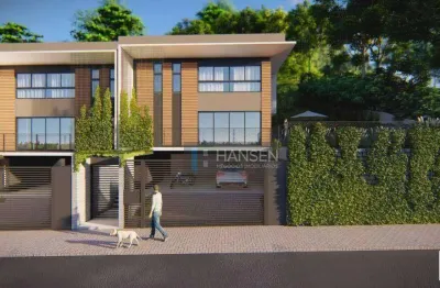 Sobrado com 3 suítes  à venda, 291 m² por r$ 2.405.459 - américa - joinville/sc