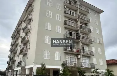 Cobertura com 1 suíte + 2 dormitórios + 1 suíte de serviço à venda, 248 m² por r$ 790.000 - anita garibaldi - joinville/sc