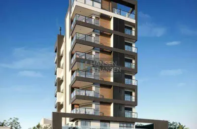 Apartamento garden com 3 suítes à venda, 191 m² por r$ 1.687.000 - américa - joinville/sc