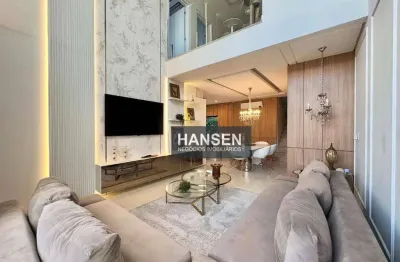 Casa alto padrão com 3 suítes  à venda, 203 m² por r$ 1.790.000 - américa - joinville/sc