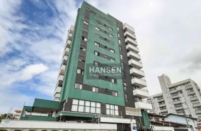 Apartamento com 1 suíte + 2  dormitórios à venda, 93 m² por r$ 690.000 - saguaçu - joinville/sc