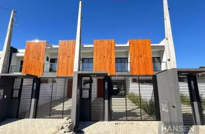 Sobrado com 1 suíte + 2  dormitórios à venda por r$ 584.000 - iririú - joinville/sc
