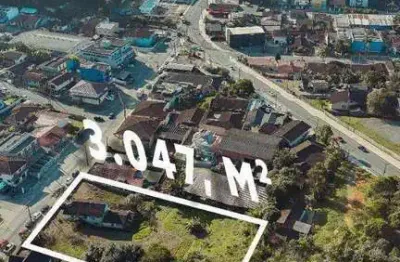 Terreno à venda, 3047 m² por r$ 2.680.000 - santa catarina - joinville/sc