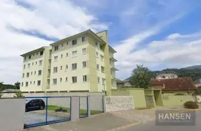 Apartamento com 1 suíte + 2  dormitórios à venda, 108 m² por r$ 650.000 - centro (pirabeiraba) - joinville/sc
