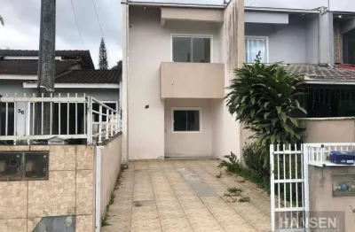 Sobrado com 2 dormitórios para alugar, 70 m² por r$ 1.662,45/mês - itinga - joinville/sc