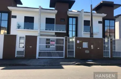 Sobrado com 1 suíte + 2  dormitórios para alugar, 116 m² por r$ 3.044/mês - jardim sofia - joinville/sc