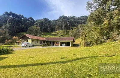 Chácara averbada com 1 suíte + 3  dormitórios à venda, 12.837 m² por r$ 2.150.000 - centro - são bento do sul/sc