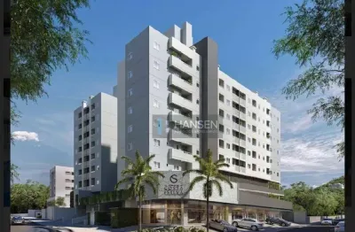 Apartamento Garden com 1 suíte + 1  dormitório  à venda, 64 m² por R$ 441.700 - Costa e Silva - Joinville/SC