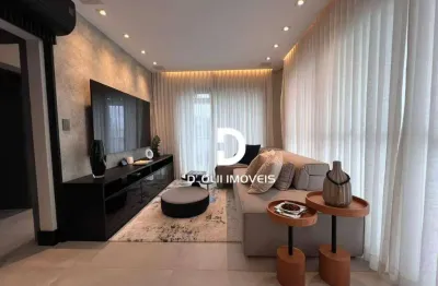 Apartamento com 2 dormitórios à venda, 216 m² por r$ 2.800.000,00 - barra funda - guarujá/sp