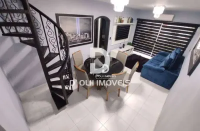 Cobertura com 4 dormitórios à venda, 160 m² por r$ 550.000,00 - enseada - guarujá/sp