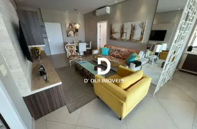 Apartamento com 3 dormitórios à venda, 132 m² por r$ 1.300.000,00 - balneário cidade atlântica - guarujá/sp