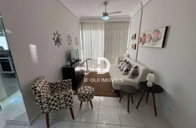 Apartamento com 1 dormitório à venda, 48 m² por r$ 340.000,00 - jardim ana maria - guarujá/sp