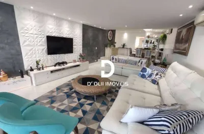 Apartamento com 3 dormitórios à venda, 190 m² por r$ 1.800.000,00 - pitangueiras - guarujá/sp