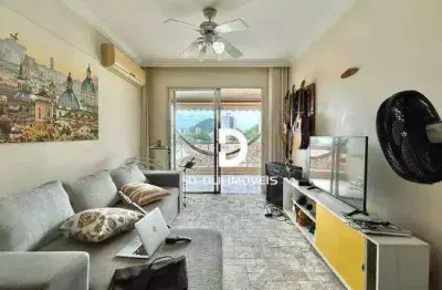 Apartamento com 3 dormitórios à venda, 110 m² por r$ 430.000,00 - jardim três marias - guarujá/sp