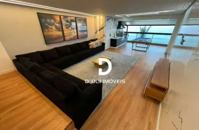 Apartamento com 3 dormitórios à venda, 184 m² por r$ 2.300.000,00 - pitangueiras - guarujá/sp