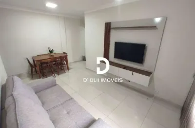 Apartamento com 1 dormitório para alugar, 55 m² por r$ 2.000/mês - jardim são miguel - guarujá/sp