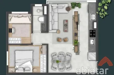 Apartamento com 2 quartos à venda na Rua Dankmar Adler, 72, Vila Suzana, São Paulo