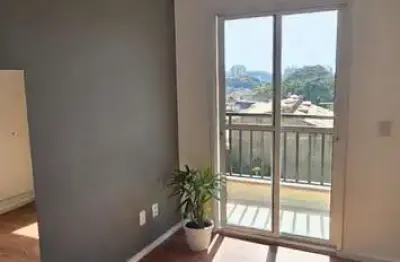 Apartamento para locação no jardim três irmãos  43m²  taboão da serra