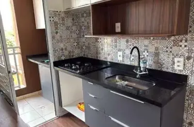 Apartamento à venda com 41m²  2 dormitórios, sacada com vista livre e 1 vaga