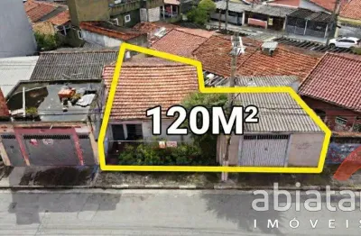 Terreno com casa à venda com 120m²  Cidade Intercap  Taboão da Serra/SP