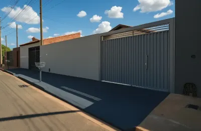 Casa reformada e ampliada no bairro nova esperança região norte de sao jose do rio preto com 2 dormitórios