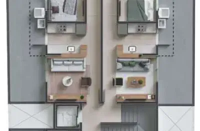 Apartamento com 2 quartos à venda na rua janete clair, 172, santa mônica, belo horizonte por r$ 490.000