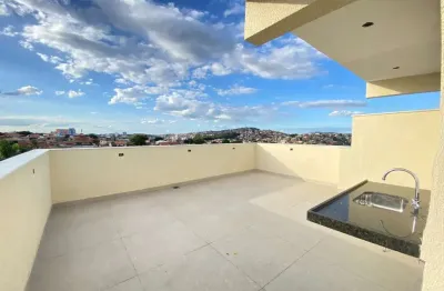 Cobertura com 2 quartos à venda na armando pinto monteiro, 96, são joão batista, belo horizonte por r$ 395.000