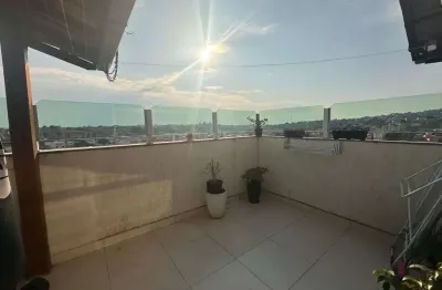 Cobertura com 2 quartos à venda na rua rosa barbosa pinto, 59, parque são pedro, belo horizonte por r$ 440.000