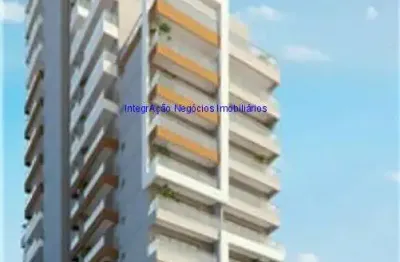 Apartamento studio 34m², 01 dormitório, 01 banheiro e 01 vaga de garagem.  condomínio com portaria, segurança, piscina, academia e sauna.