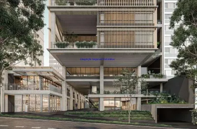 Apartamento 146m², 03 dormitórios (sendo 01 suíte), 03 banheiros e 01 vaga de garagem; (fotos ilustrativas, entrega prevista para março/2026).